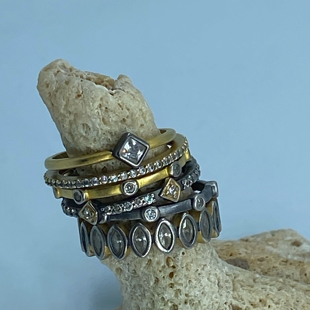 Frieda Rothman 6 stackable rings